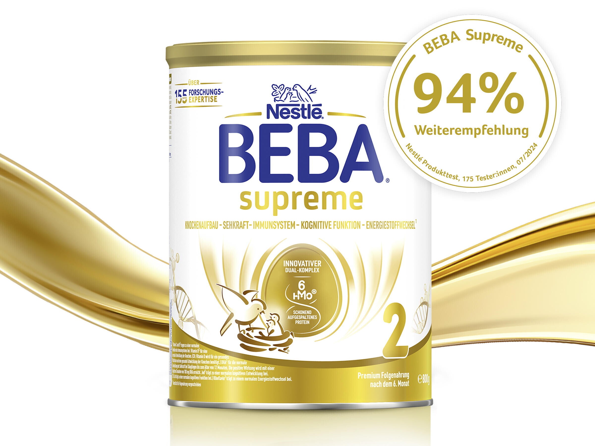 BEBA Supreme 2 Weiterempfehlungsrate