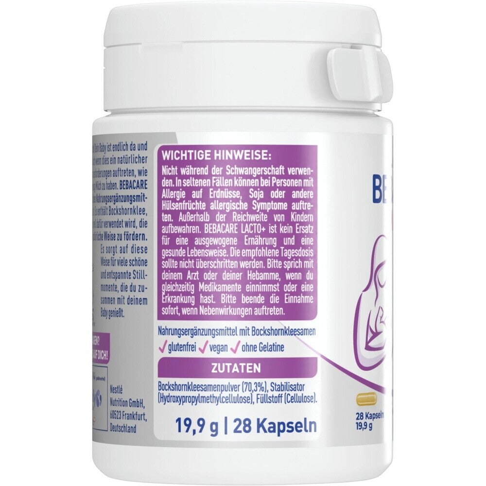 BEBACARE_LACTOPLUS_Ernährungsinformation