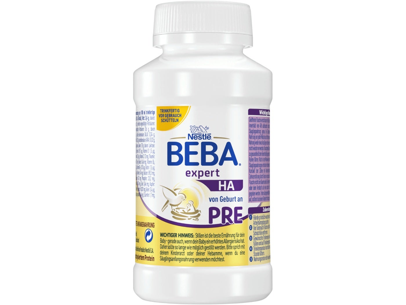 Frontansicht_BEBA_Expert_HA_Pre_200ml