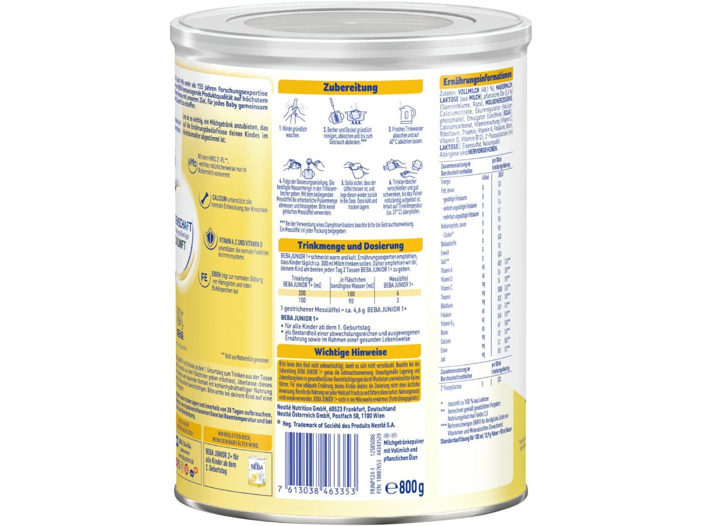 BEBA_Junior_1_Zubereitung_Trinkmenge