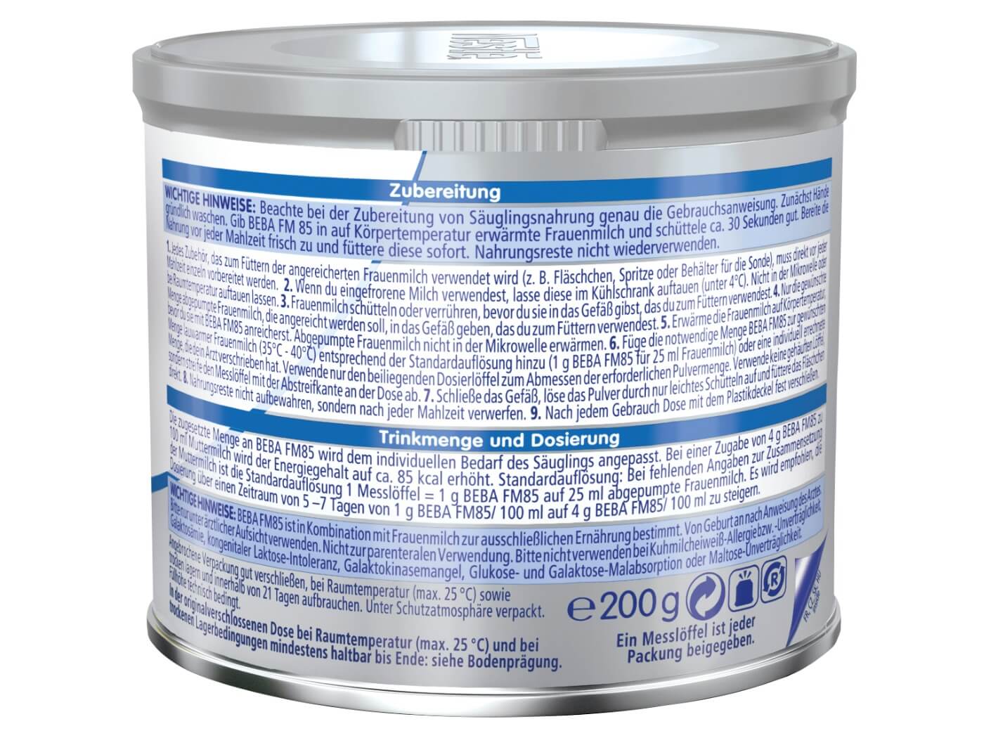 BEBA_FM85_Zubereitung_Trinkmenge