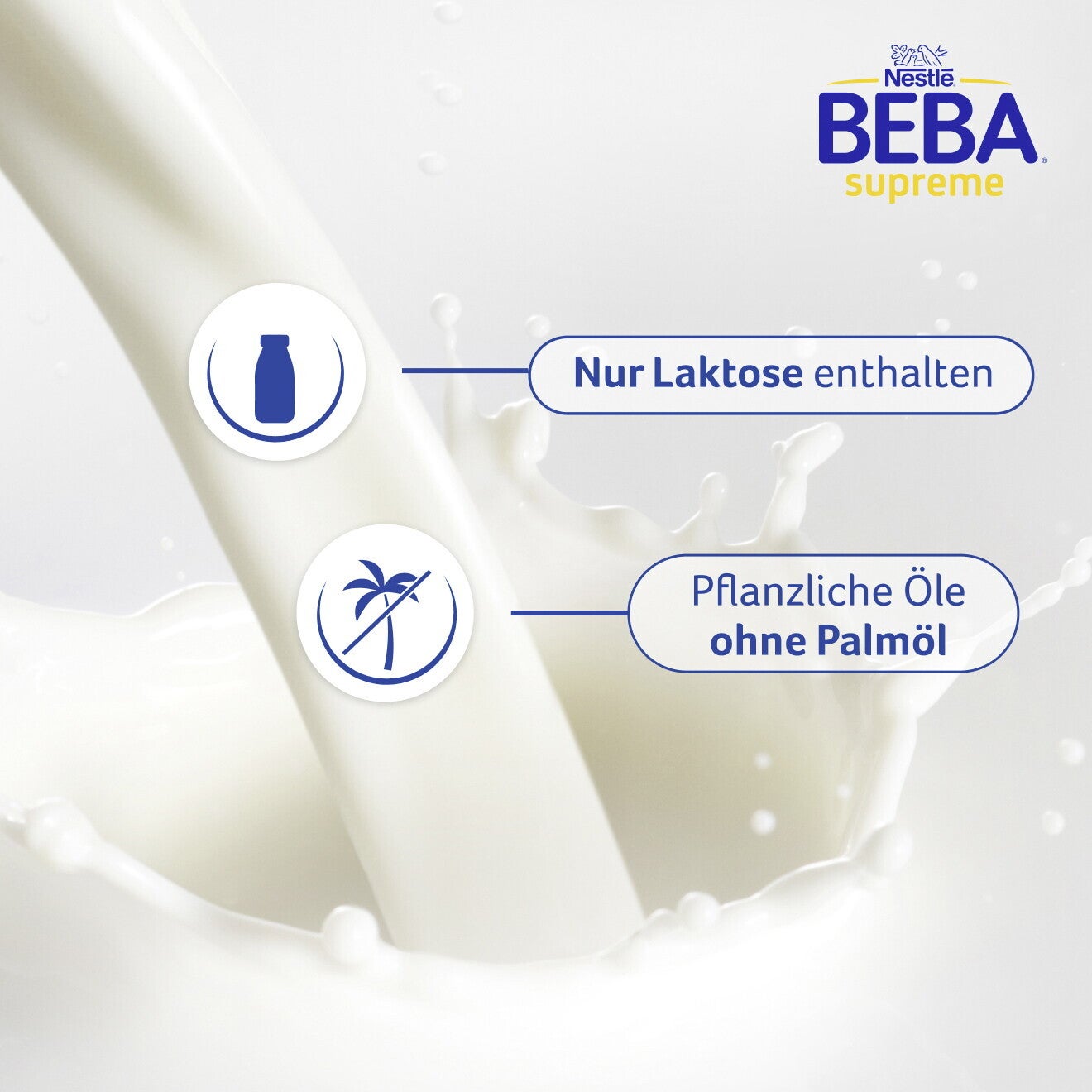 BEBA SUPREME PRE 70 ml – Anfangsnahrung in kleinen, trinkfertigen Portionen