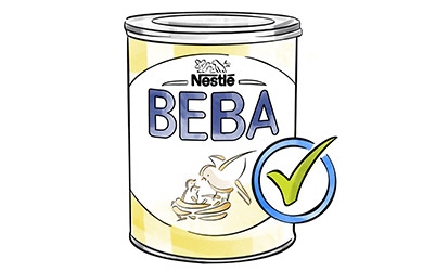 BEBA  ist sicher BEBA Dose| Baby&me
