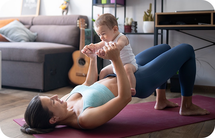 Rückbildungsgymnastik Mutter und Kind | Babyservice