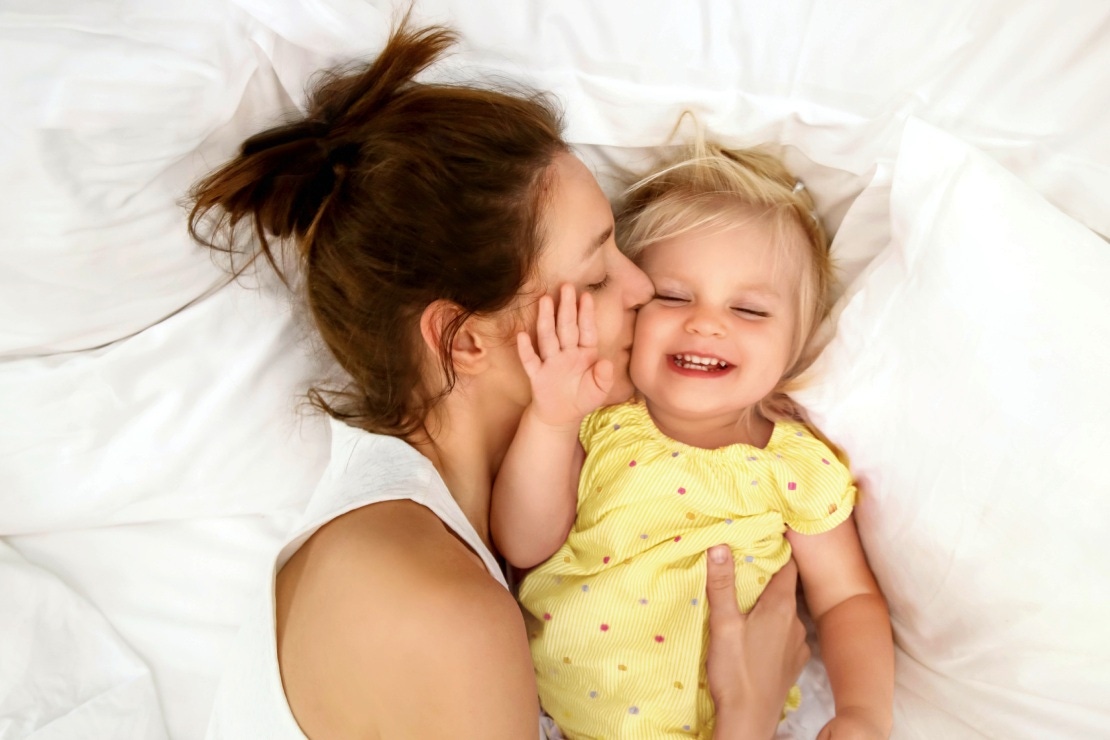 Baby and mom
