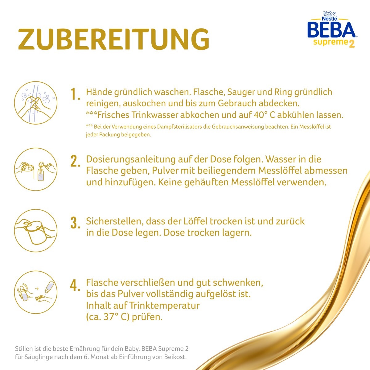 Zubereitungsanleitung