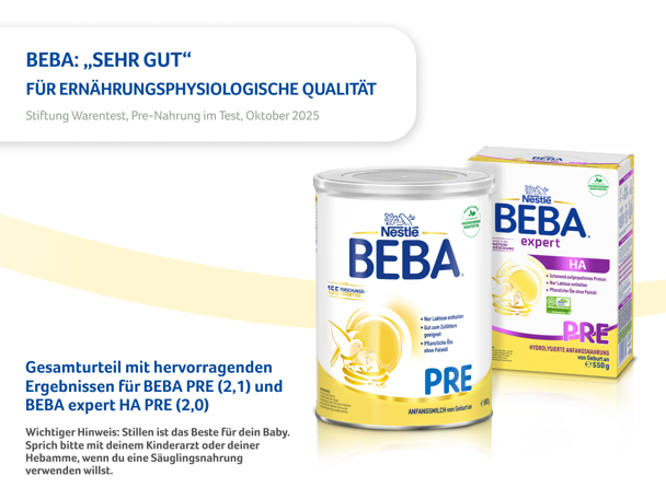 StiWa Ergebnis BEBA Pre