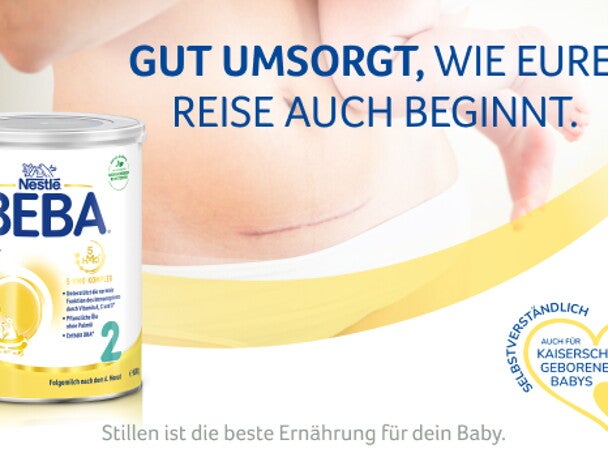 Kaiserschnitt & BEBA Folgemilch Kaiserschnitt & BEBA Folgemilch