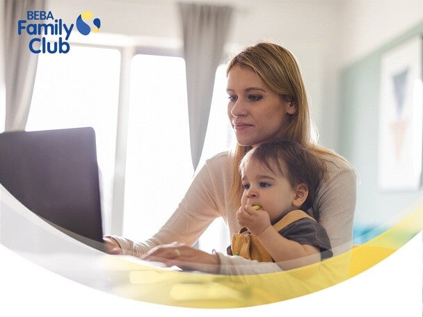 BEBA Family Club Mutter mit Kind