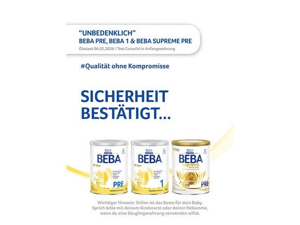 Testergebnis Ökotest BEBA Pre