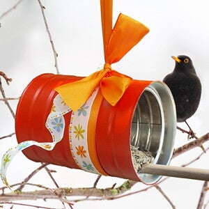 Vogelfutterstation selber basteln | Baby&me