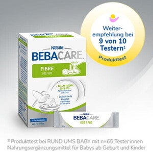 BEBACARE FIBRE mit GOS/FOS für einen lockeren Stuhl | Baby&me