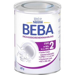 BEBA Frühgeborenennahrung Stufe 2 Teaser