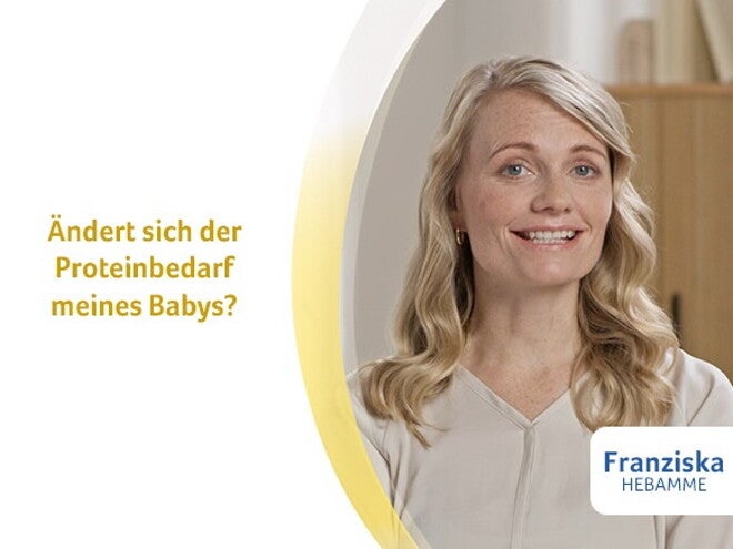 Ändert sich der Proteinbedarf meines Babys?
