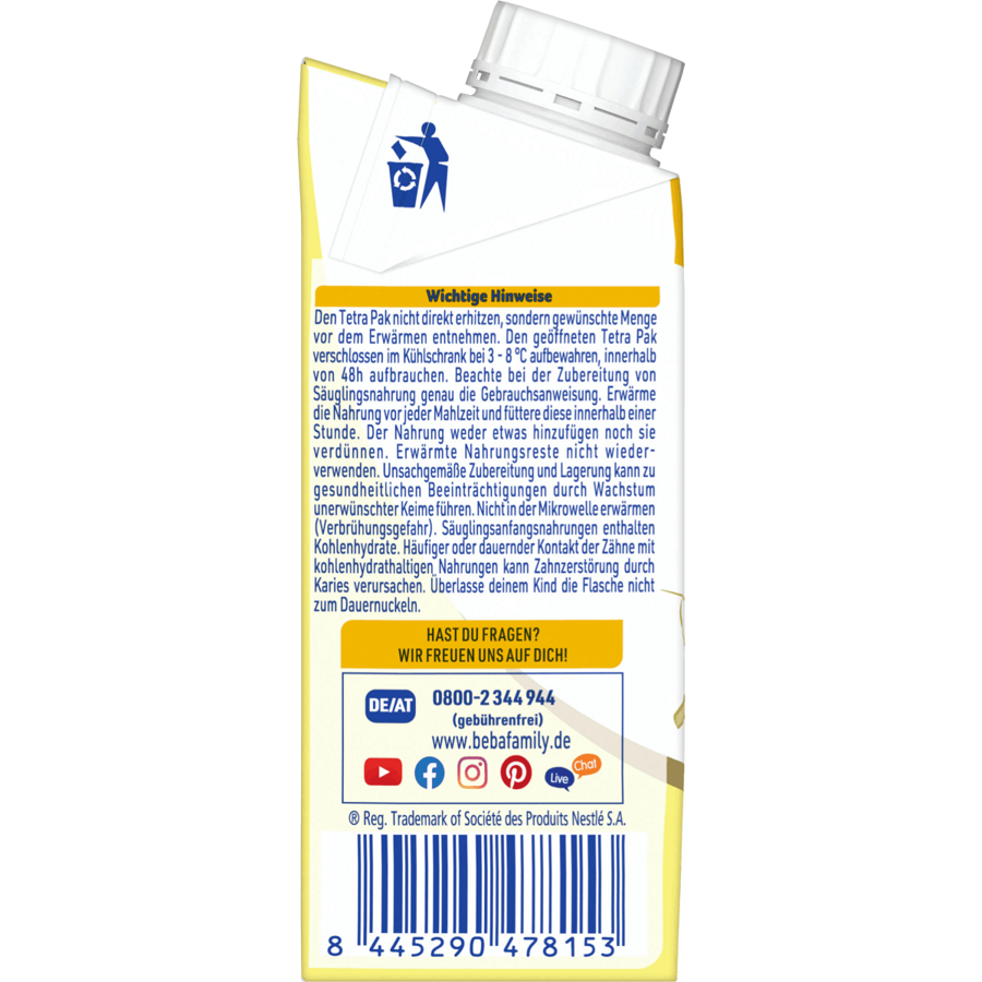 BEBA PRE 200 ml BEBA PRE 200 ml