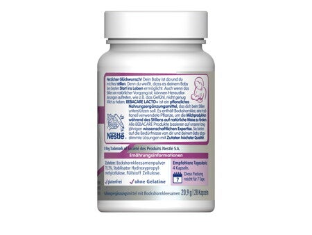 BEBACARE_LACTOPLUS_Zubereitung_Trinkmenge BEBACARE_LACTOPLUS_Zubereitung_Trinkmenge