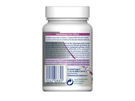 BEBACARE_LACTOPLUS_Produktvorteile BEBACARE_LACTOPLUS_Produktvorteile