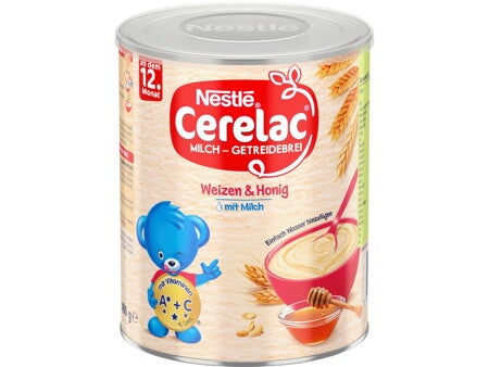 CERELAC Milch-Getreidebrei mit Honig- 400g - Ansicht Front
