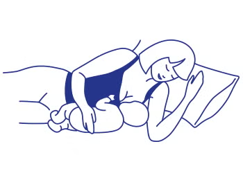 Stillposition Seitenlage | Babyservice Stillposition Seitenlage | Babyservice