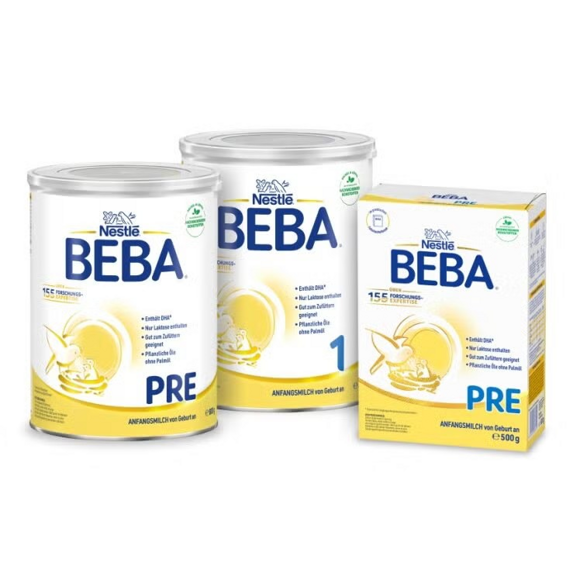 Name: BEBA Säuglingsanfangsnahrung Produktvorteile neue Rezeptur Name: BEBA Säuglingsanfangsnahrung Produktvorteile neue Rezeptur