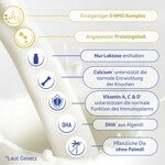 BEBA 2 Folgemilch – Mit 5-HMO und Vitaminen ab 6 Monaten